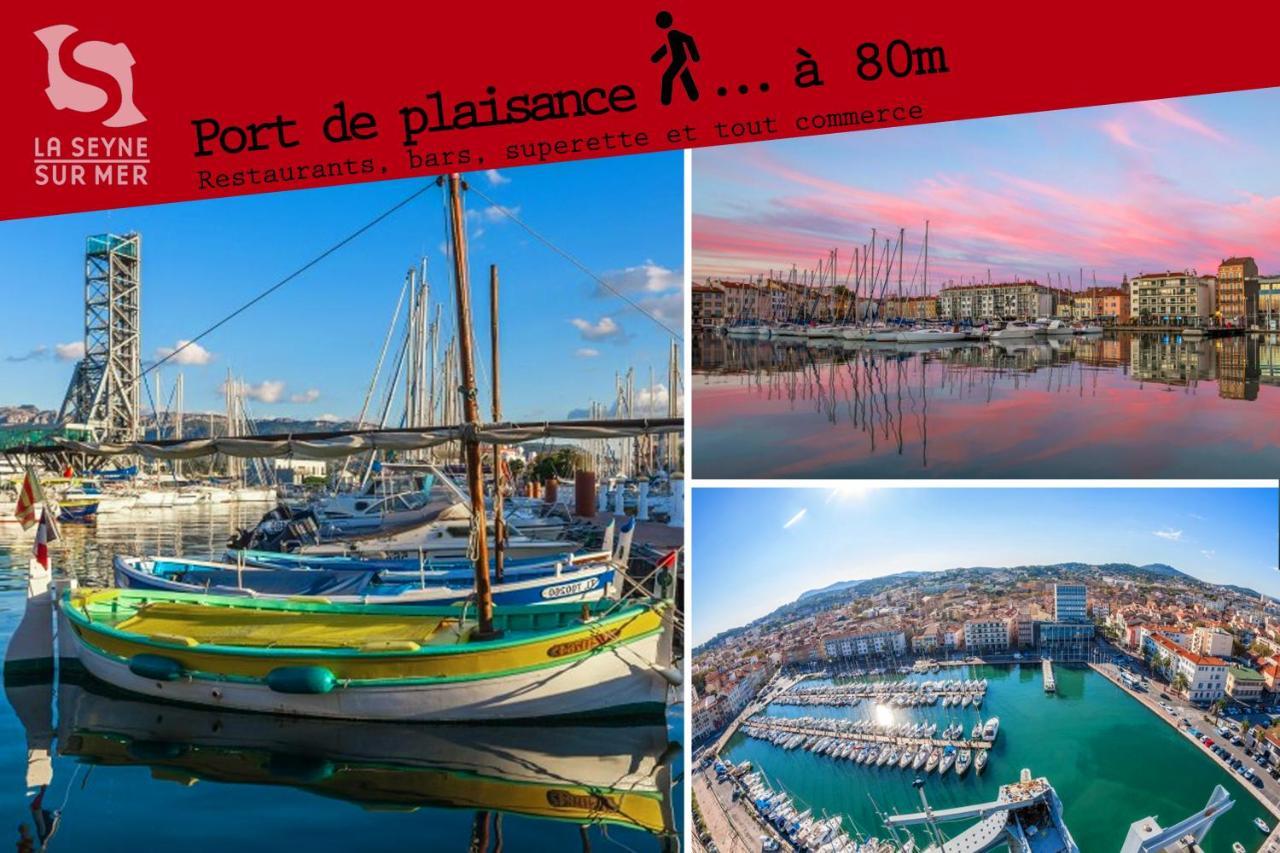 L'Aparté H24,Cosy,Port,Plage,Wifi,Netflix La Seyne-sur-Mer Exterior foto