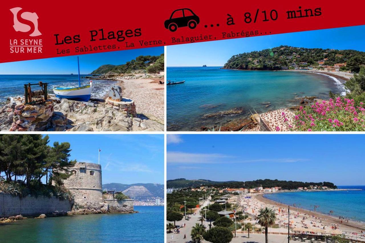 L'Aparté H24,Cosy,Port,Plage,Wifi,Netflix La Seyne-sur-Mer Exterior foto