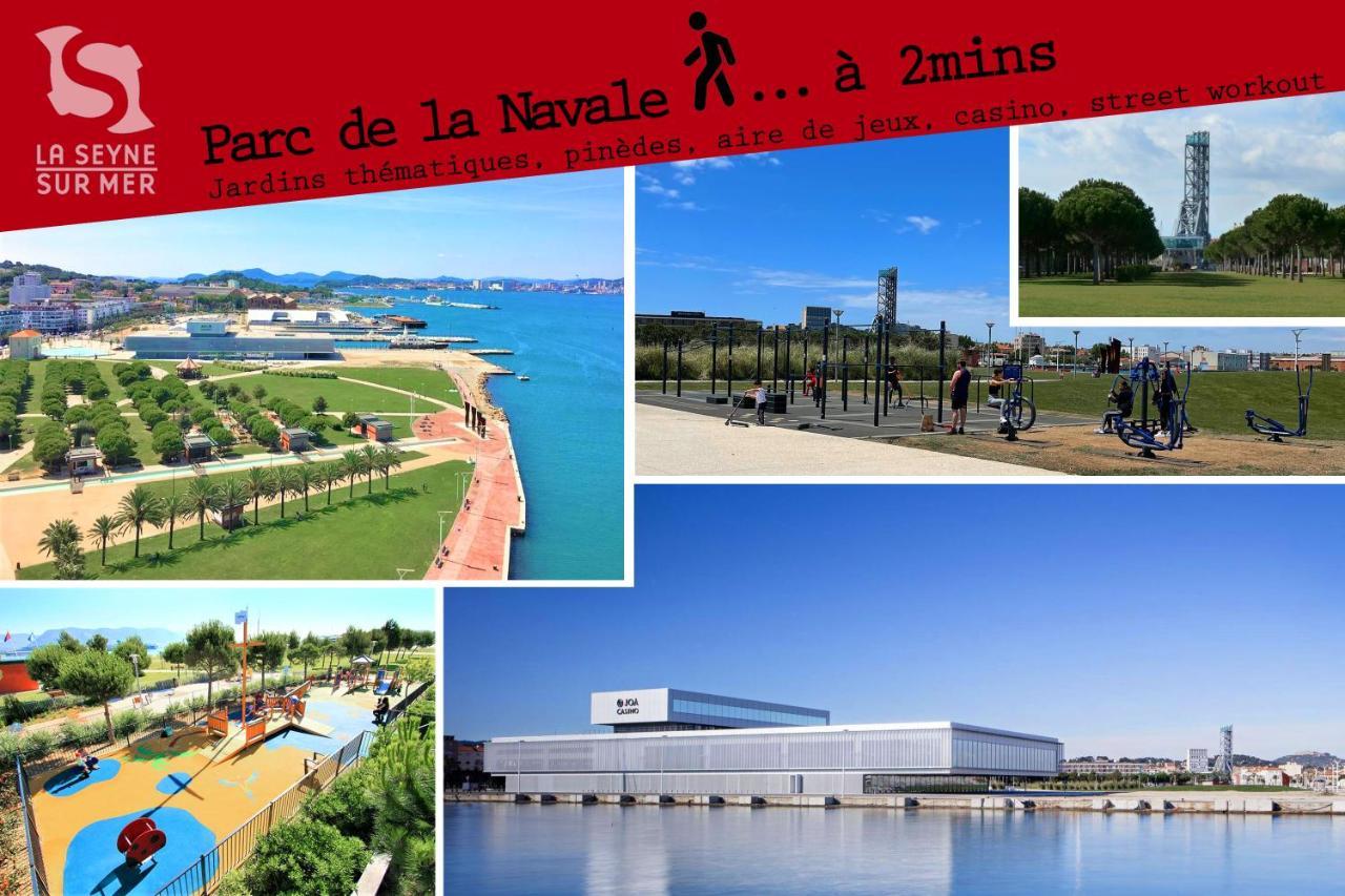 L'Aparté H24,Cosy,Port,Plage,Wifi,Netflix La Seyne-sur-Mer Exterior foto
